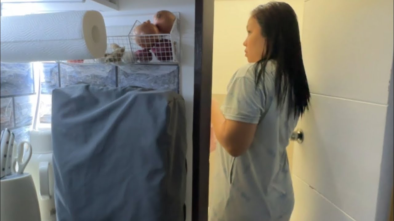 MINI VLOG: Iniba ko ng ayos yung kusina ng very light + chill night sa bahay, nakapaglinis pa ng CR