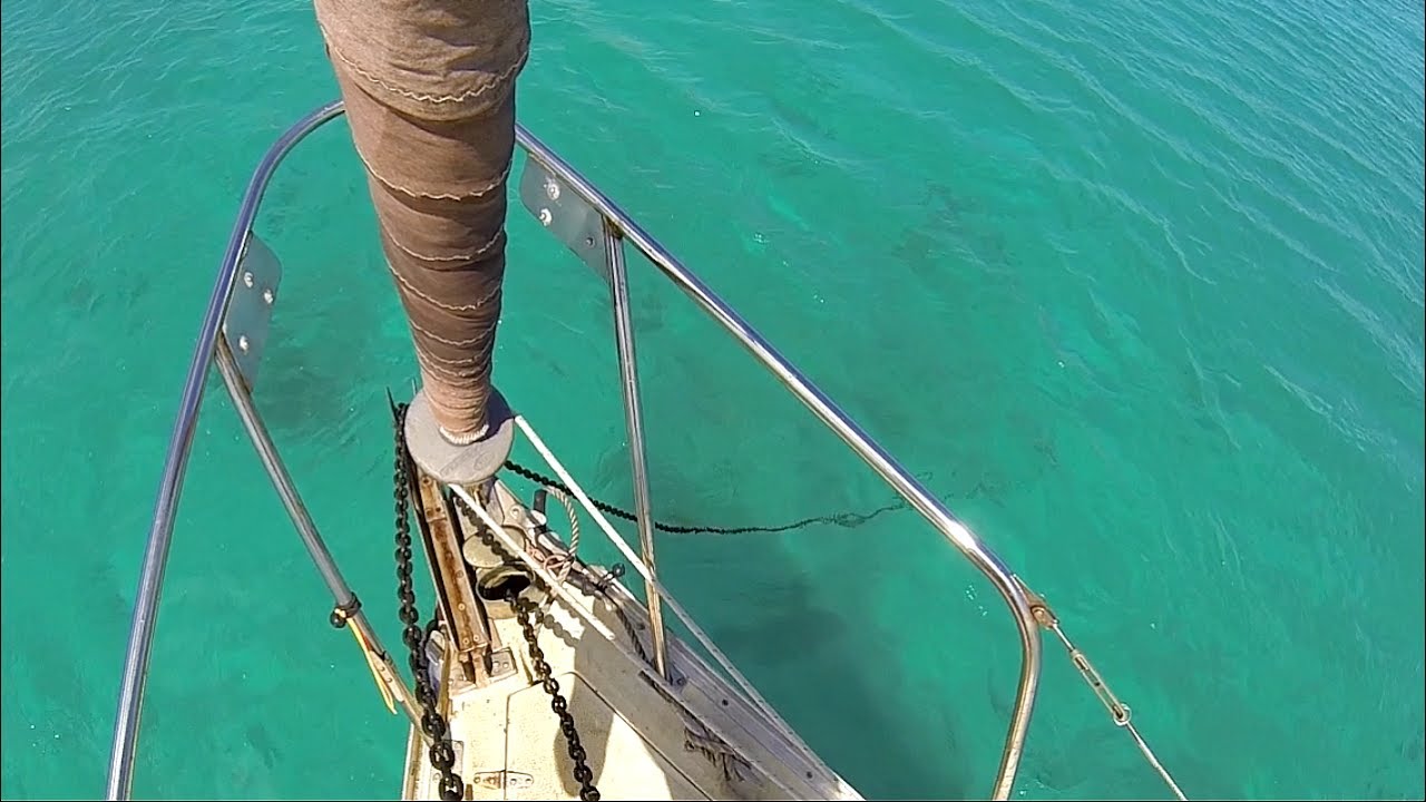 Anchoring Under Sail At Ten Bay Beach | Sailboat Story 55