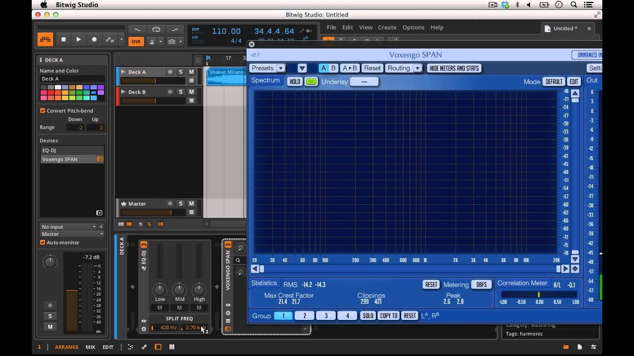 Bitwig Studio & Music Production Course - 2.12 - DJ with Bitwig Part 1 ...