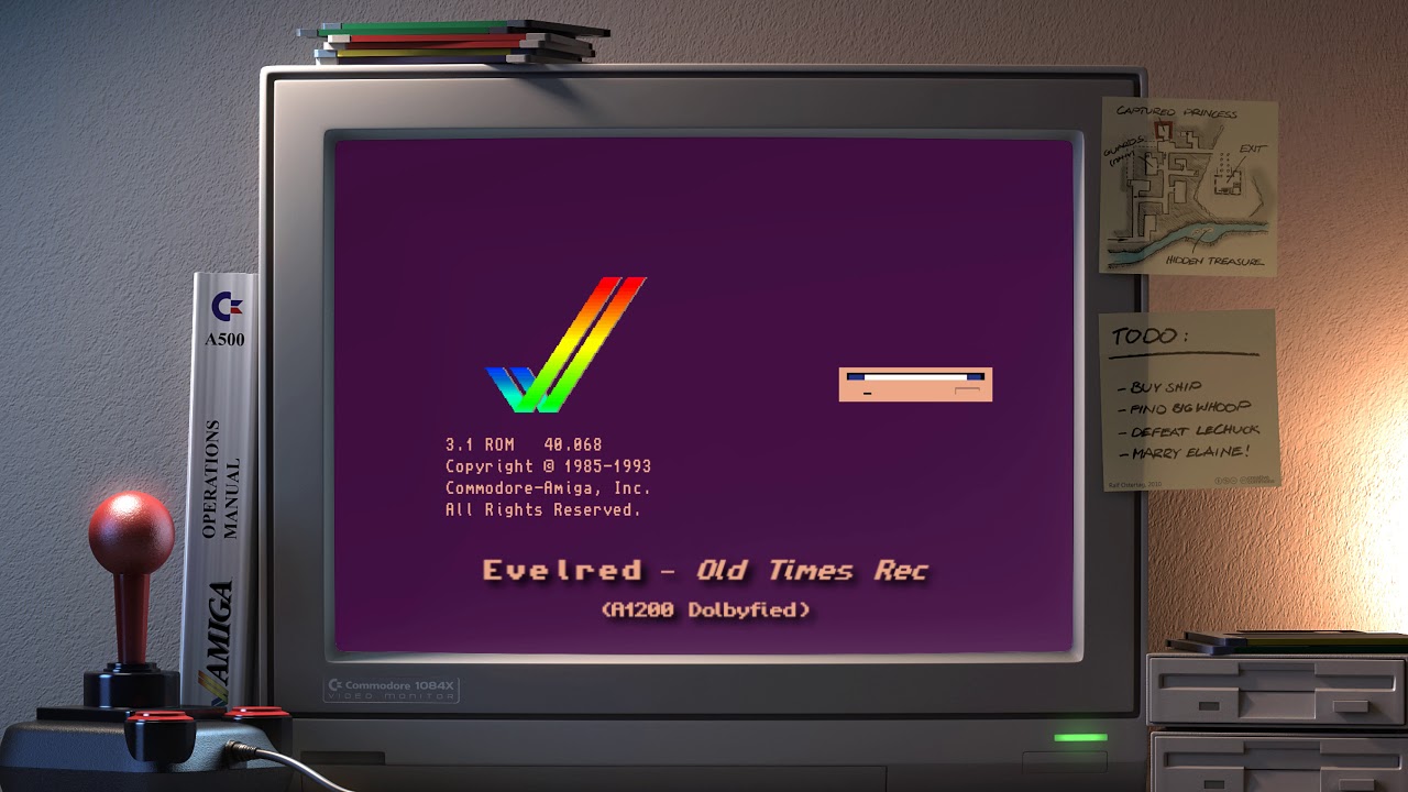 Amiga music: Evelred - Old Times Rec (A1200🎧Dolbyfied)