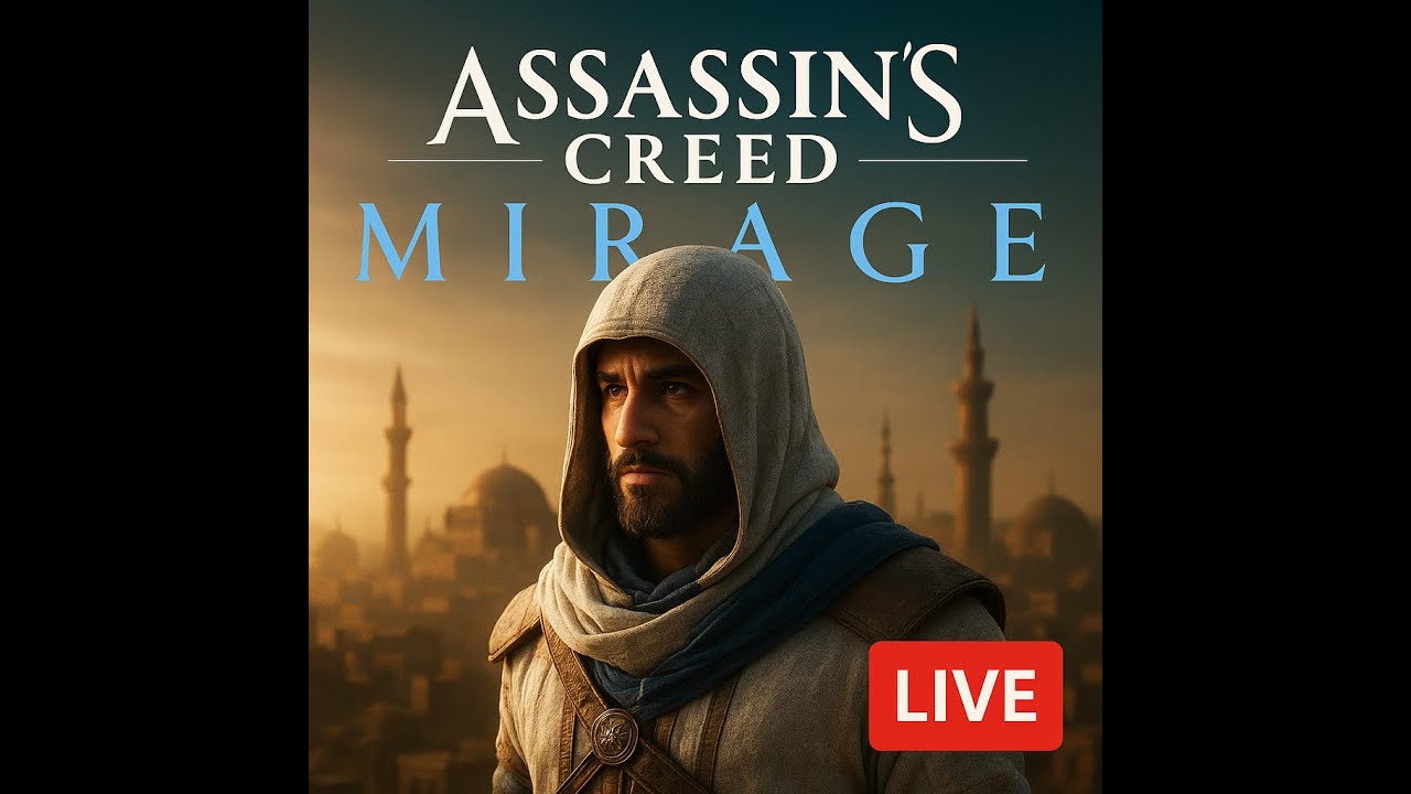 Assassin’s Creed Mirage LIVE – Complete Story Playthrough | No Commentary