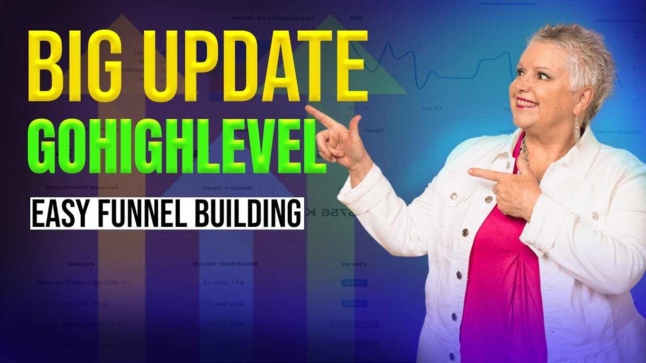 NEW GoHighLevel Feature Update 2025 | GoHighLevel Funnel Building Tutorial | Debbi Starr