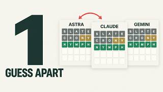 I Made Astra, Claude and Gemini Battle at Wordle