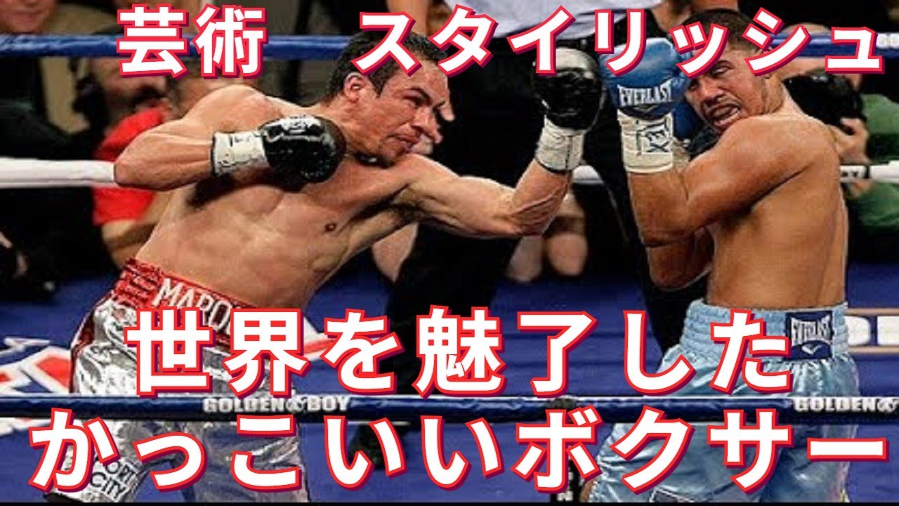 【かっこいいボクサー】アリ・マルケスら7人の伝説ボクサーの神レベルの芸術的な技・ボクシングのコンビネーション・パンチ等