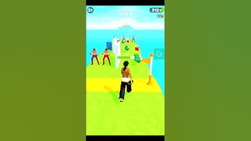 Get Rich or Stay Broke? 🏃💸 Run Rich 3D 13 Level #RichGirlRunner3D