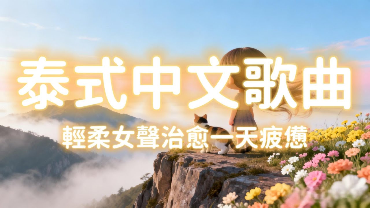 【夢潔聽歌】好聽的泰式中文歌曲，輕柔女聲治愈一天疲憊 | Relaxing Thai-Style Chinese Songs | Soft Female Vocals | Healing Music