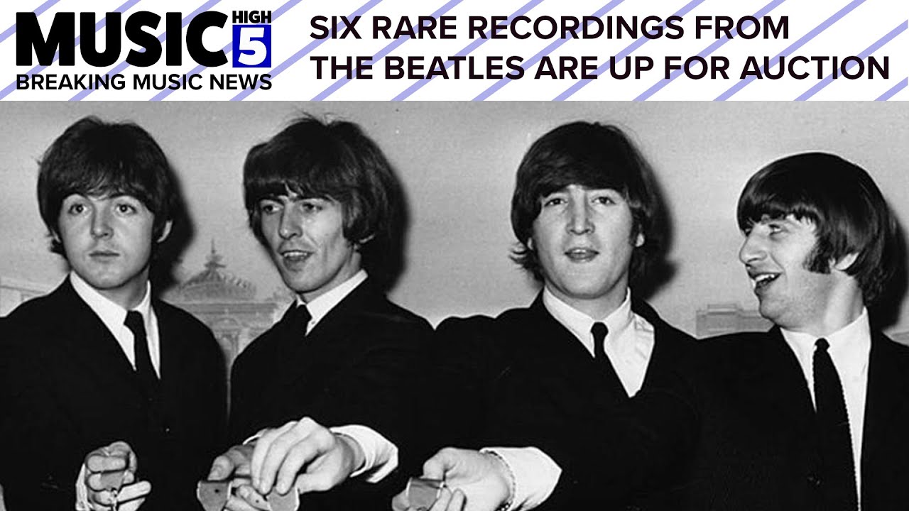The Beatles' Rare Recordings Up For Auction | Music High 5 - YouTube