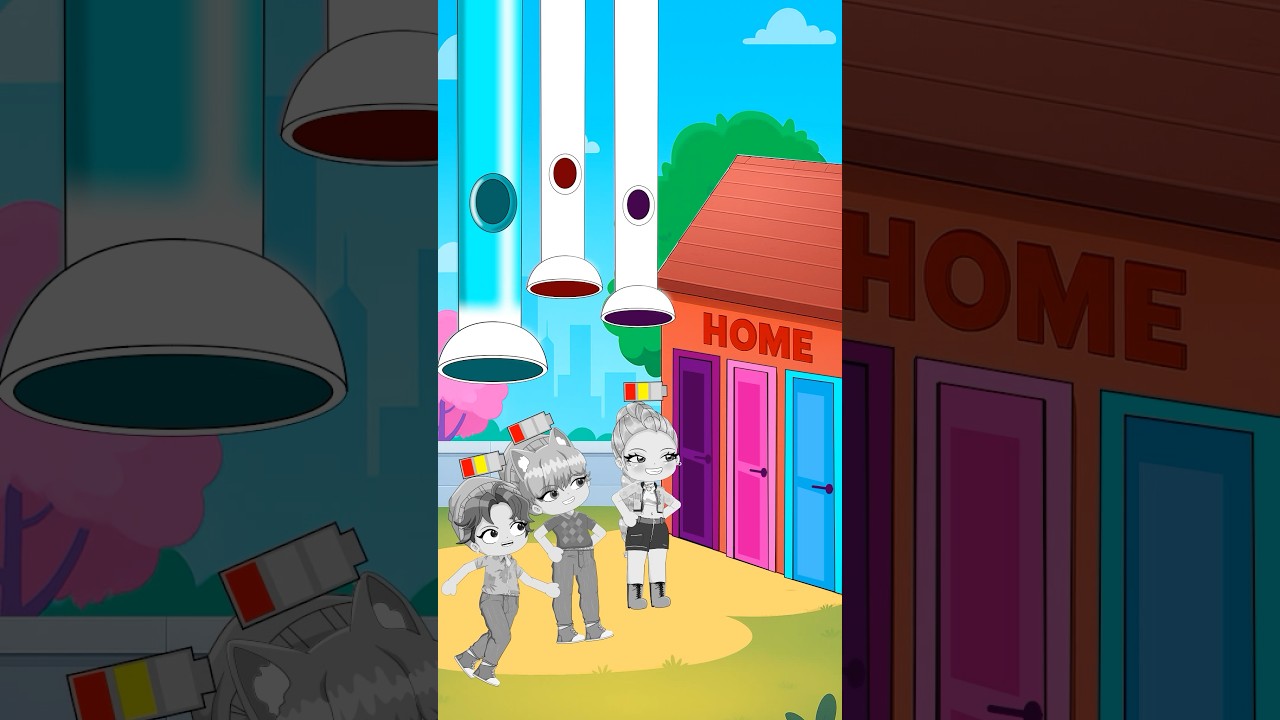 Kpop Demon Hunters: Help Rumi, Abby, Baby find the right color to go home 