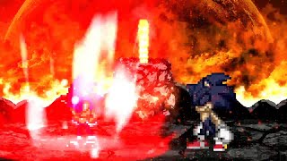 Mugen The Evil Awakens 2-Exetior Vs Sonic.Exes