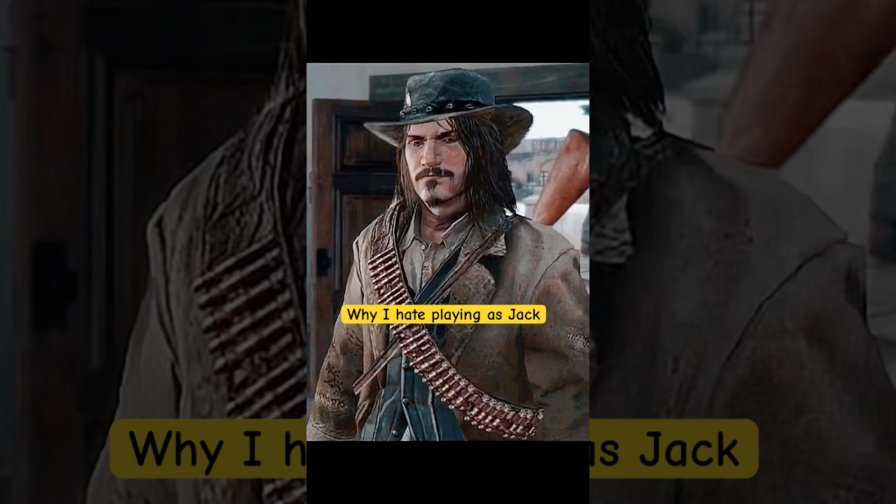 Jack's reaction after k*llin lawmen is really sad 