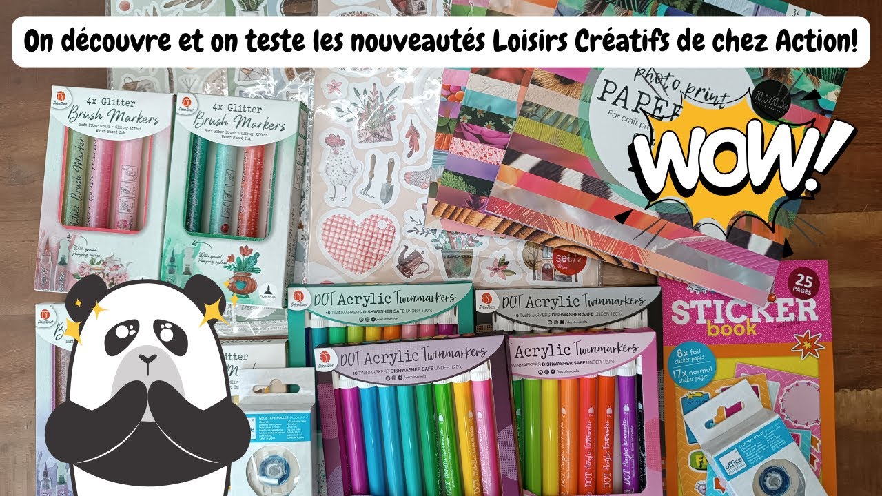 On découvre et on teste les nouveautés 