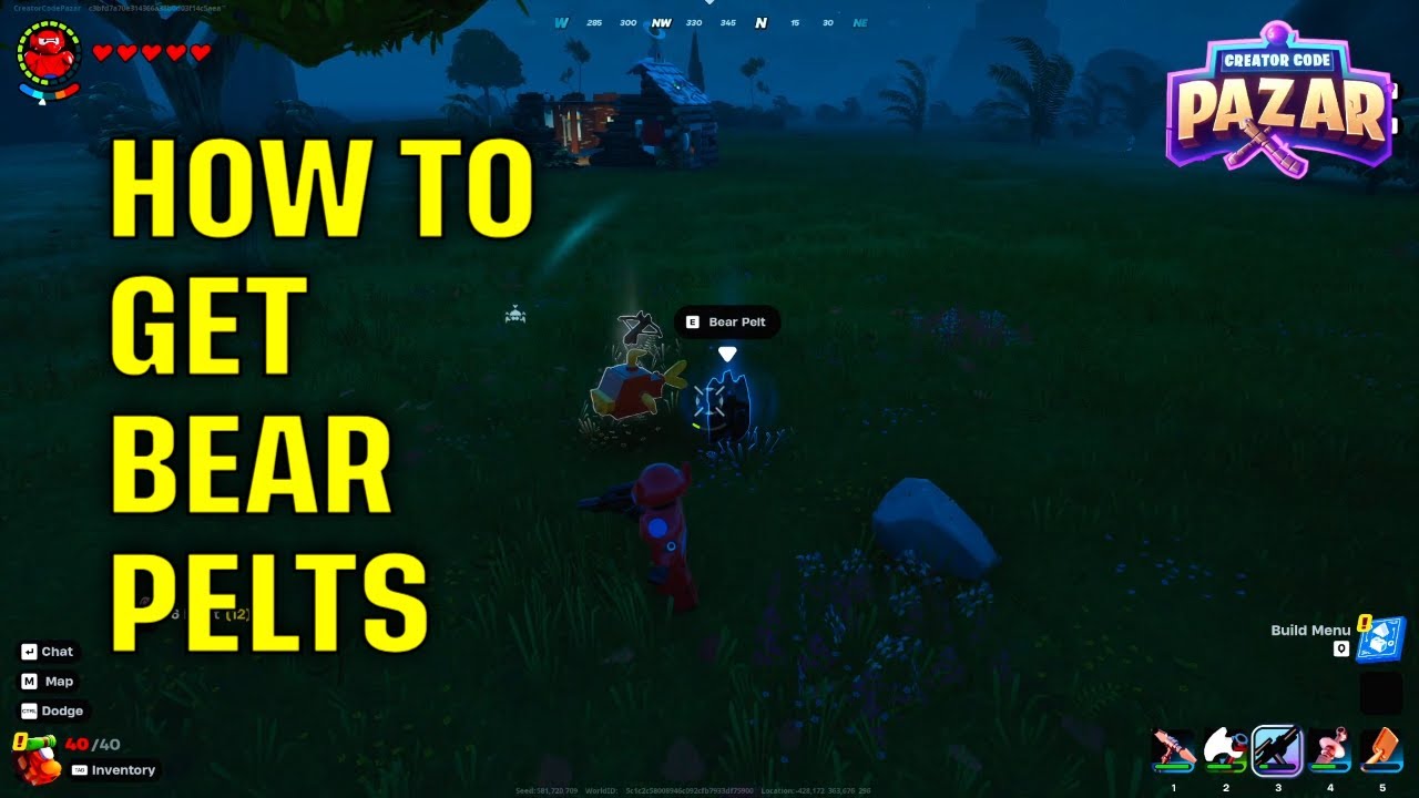 Как получить шкуры медведя в Lego Fortnite: краткое руководство