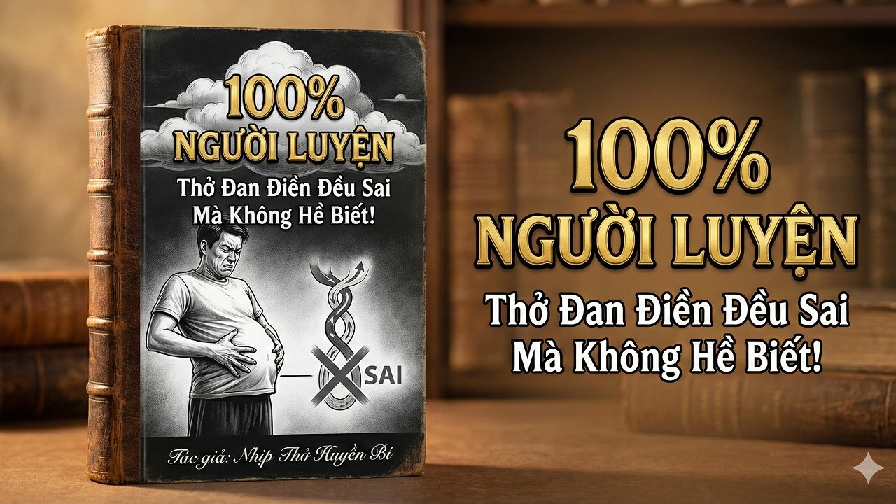 100% Người Luyện Thở Đan Điền Đều Sai Mà Không Hề Biết!