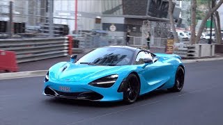 10x mclaren 720s in monaco!!