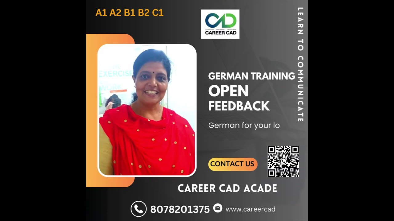 Best German Language Institute in Kerala: German Training Open Feedback by the German Learner