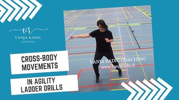 Agility Ladder Drills - Cross-body movements