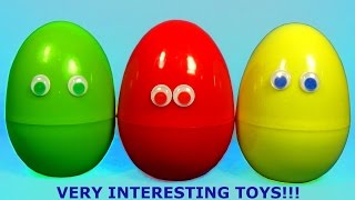 VERY INTERESTING Toys!!! ANGRY BIRDS surprise egg STAR WARS The SMURFS Disney Cars Hello Kitty