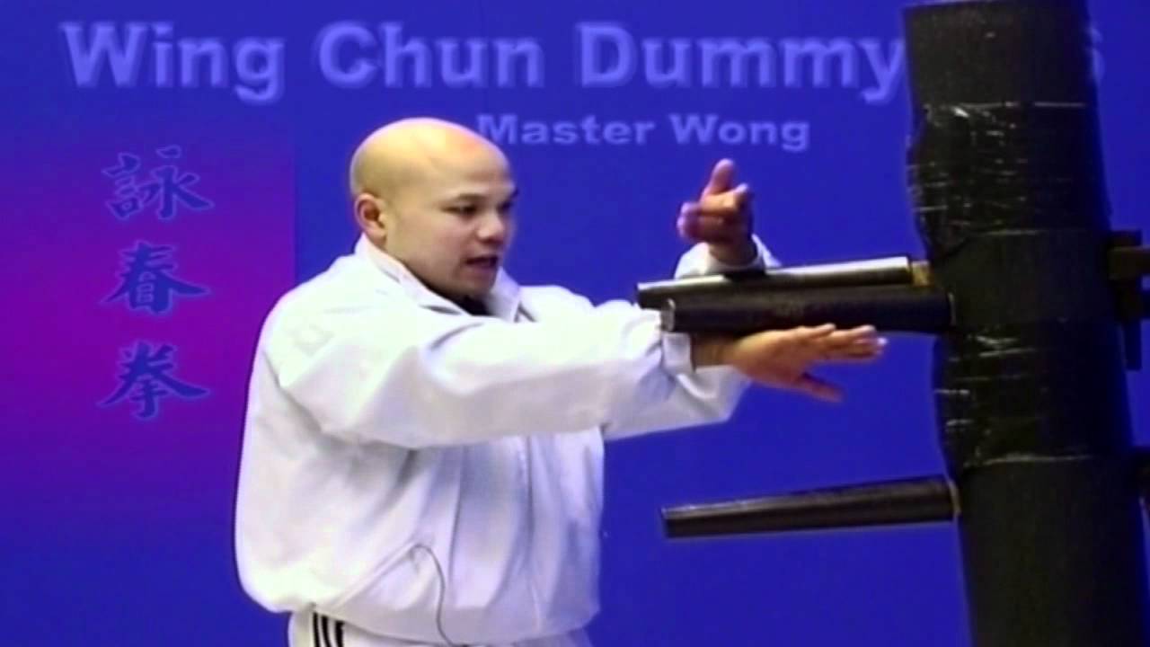 wing chun dummy training wooden dummy lesson 6 YouTube