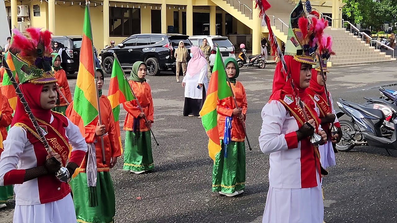 Pawai Ta'aruf Khilafah MTQ Kabupaten Lahat Tahun 2023