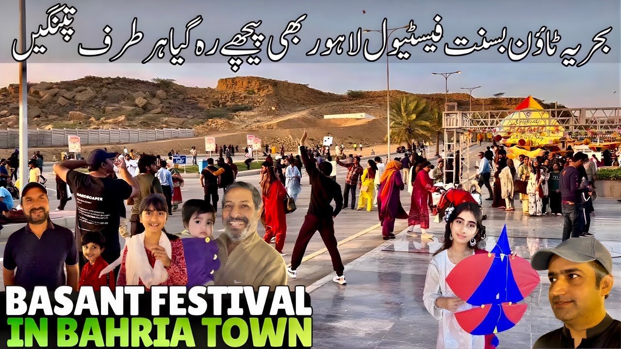 Basant Festival In Bahria Town Karachi Maza Aagaya 🪁