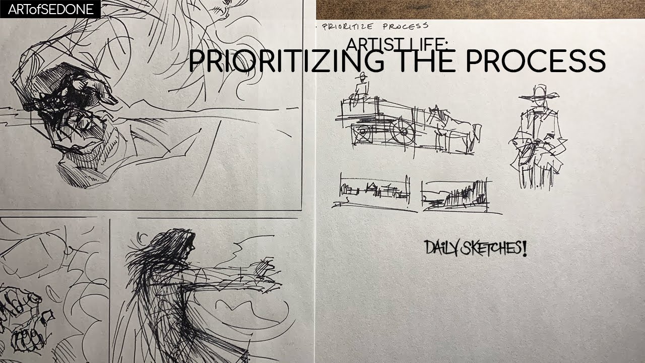 Artist Life Prioritizing The Process - YouTube