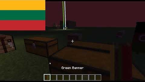 Minecraft Flag Banner Tutorial: Lithuania - SRPFC