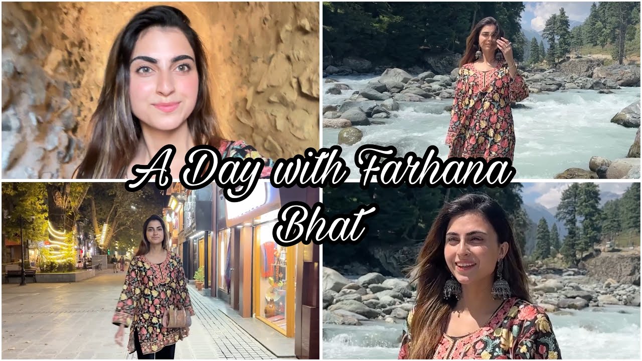 A day with Farhana Bhat. #beautifulkashmir #Dallake #shikara #kashmiricusinewazwan