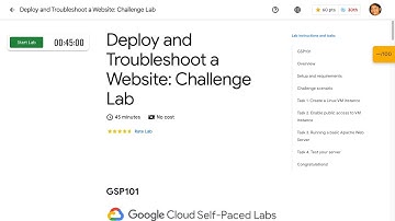 Deploy and Troubleshoot a Website Challenge Lab GSP101