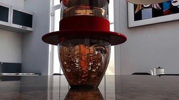 Autodesk Maya + V-Ray 3.0 + Realflow 2014 - Tea Maker Advertising Video