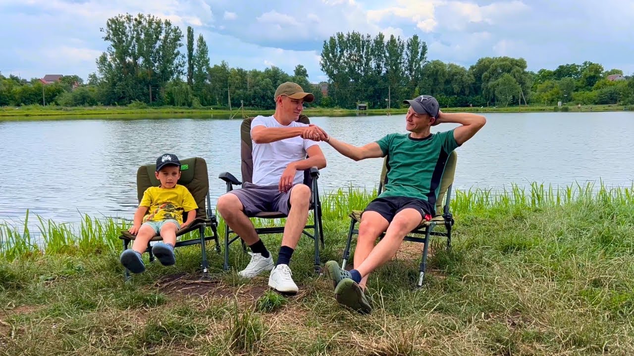 Коропова риболовля з ночівлею на озері Чаруків