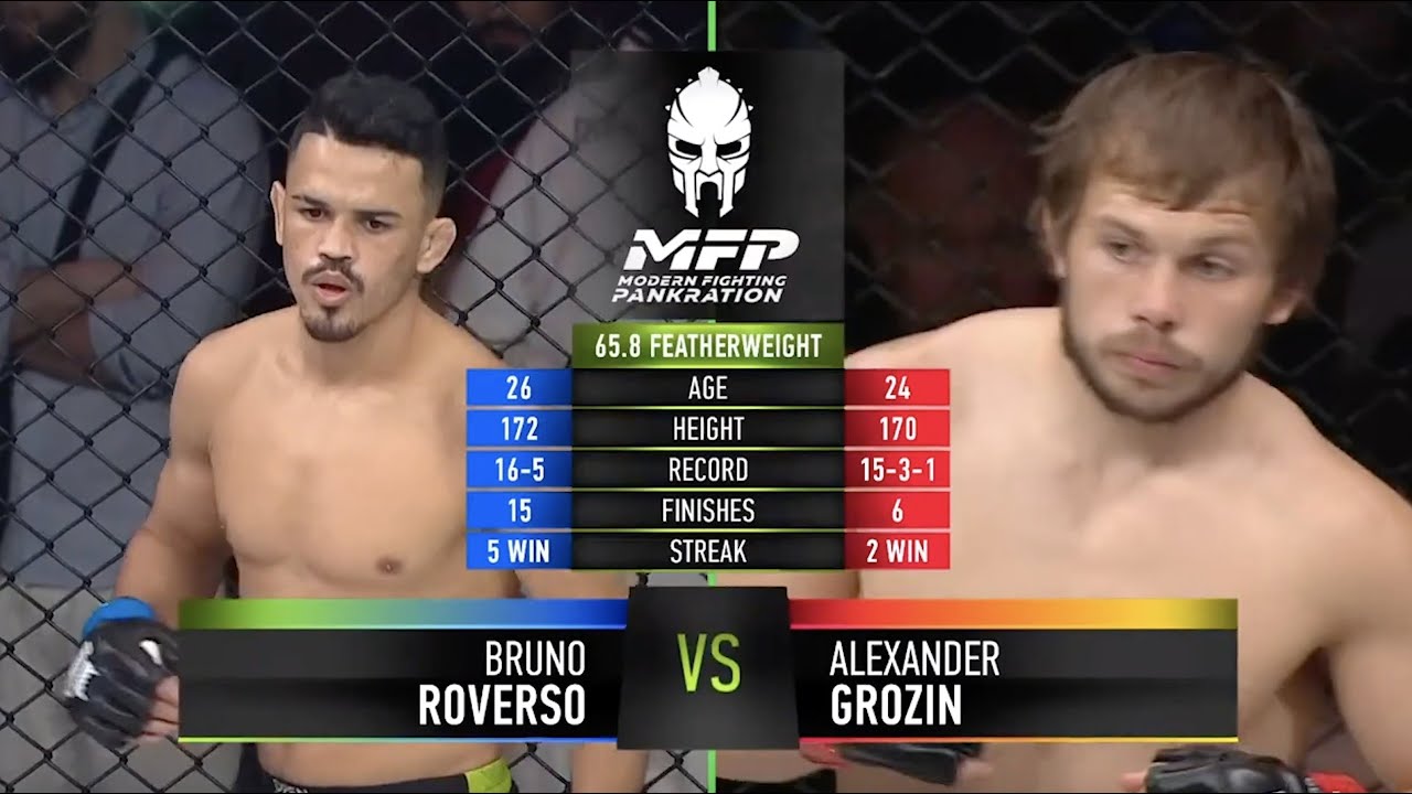 Александр Грозин VS Бруно Роверсо | ТИТУЛЬНЫЙ БОЙ | ЖЕСТКАЯ ДРАМА | OPEN FC 4 | FULL HD
