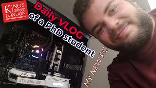 NEW DATA SCIENCE PC - London PhD VLOG #6 | AI in Healthcare @ King's College London