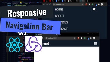 Fully Responsive Navbar with React and Redux