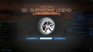 EVERY Season 9 Reward for Rocket League - EVERY TITLE (SSL and GC)