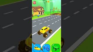 shape shifting very cool and gnarly hyper casual game #shapeshifting #shorts #gaming