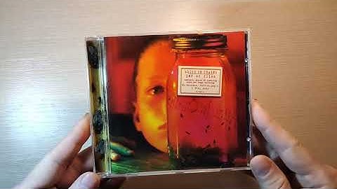 Alice in Chains - Jar of Flies (1994 CD unboxing) custom
