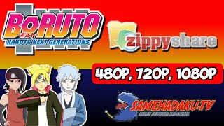 Tutorial Download Anime Boruto dan Anime Lainnya di web Samehadaku | Anime sub indo 2020