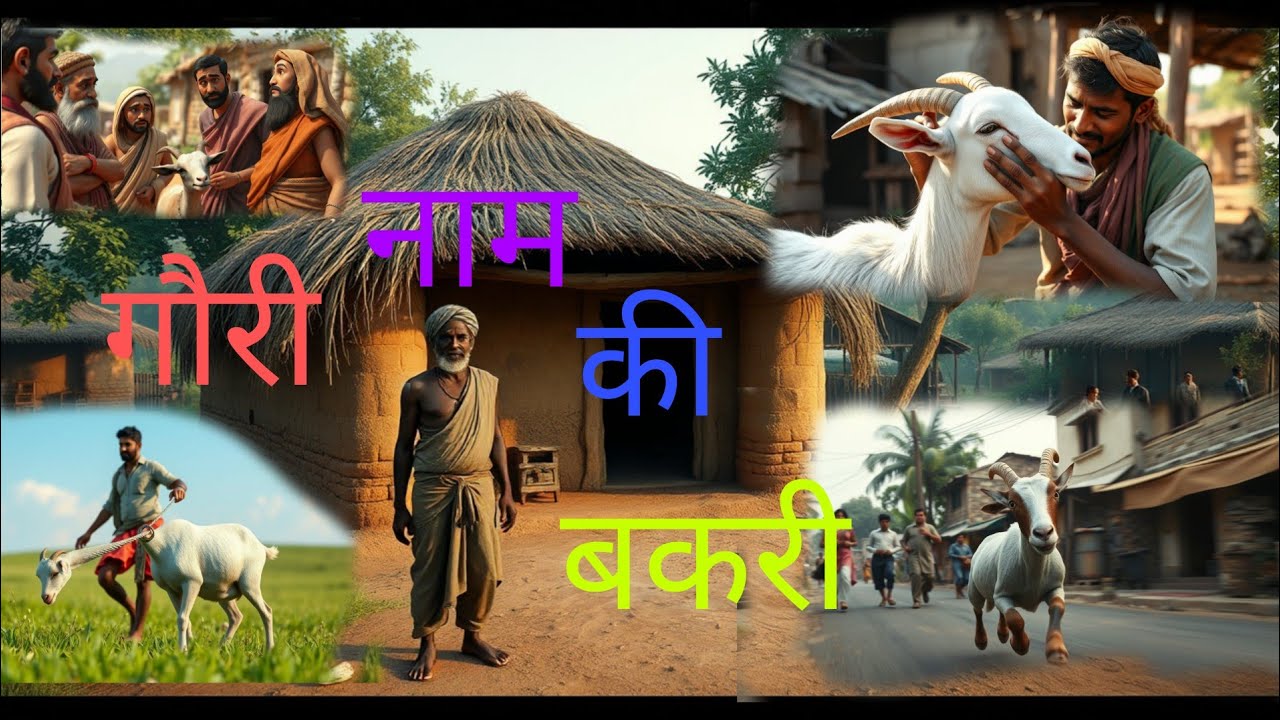 गौरी नाम की प्यारी बकरी?