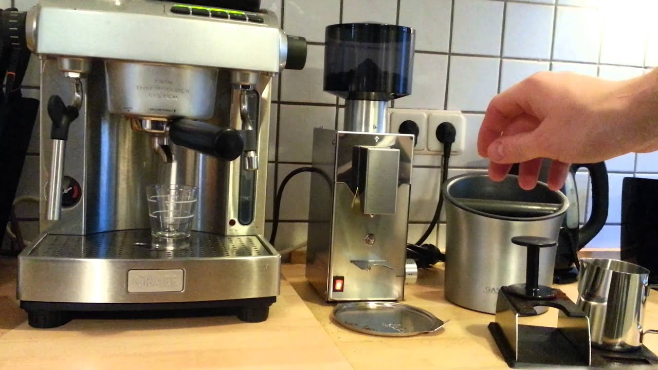 Graef ES 90 Espresso Shot mit Bezzera BB005