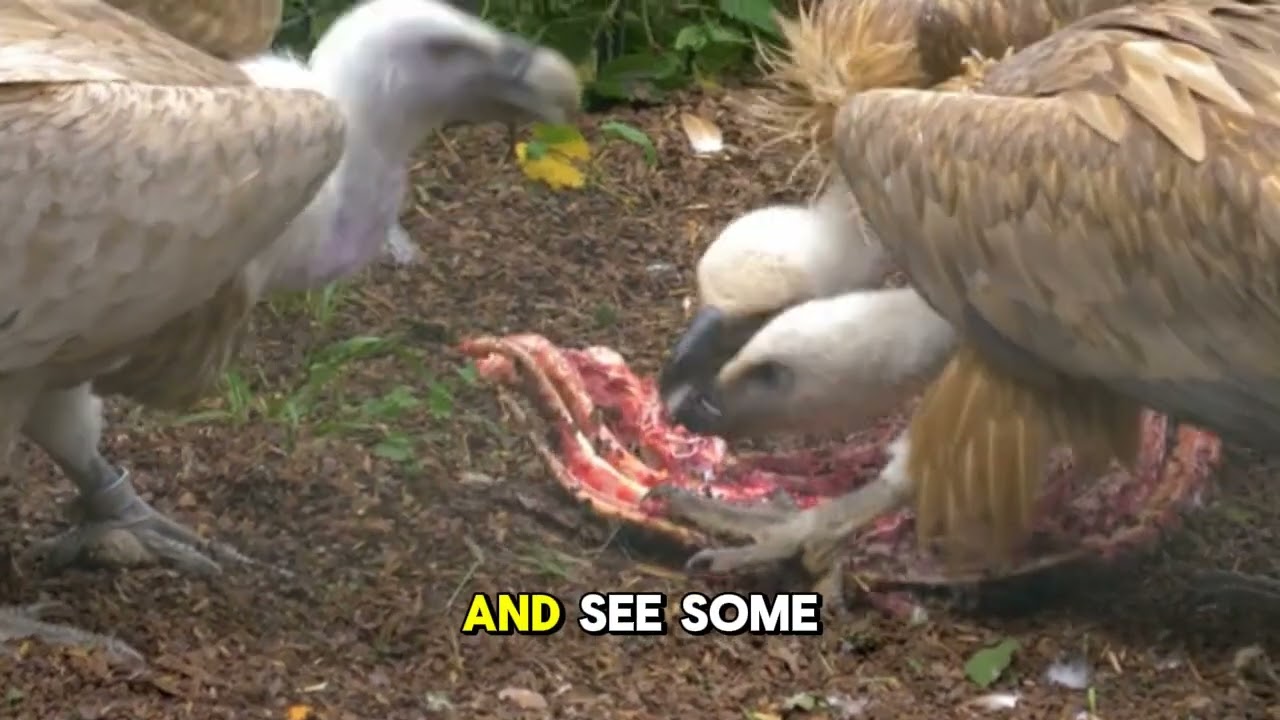 Простая и понятная инструкция для тех, кто наблюдает за повседневной жизнью стервятников.