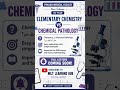 Start Your MLT Journey💉💉 | Chemistry vs Chemical Pathology/#shorts/#new