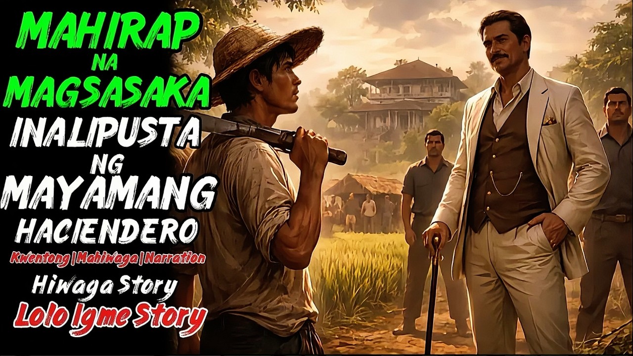MAHIRAP NA MAGSASAKANG INALIPUSTA NG MAYAMANG HACIENDERO NA MAY ALAGANG ASWANG | True Story