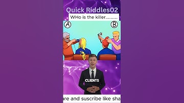 Who is the killer #riddleswithanswers #trending #quizchallenge #riddleaddict #riddlesquiz