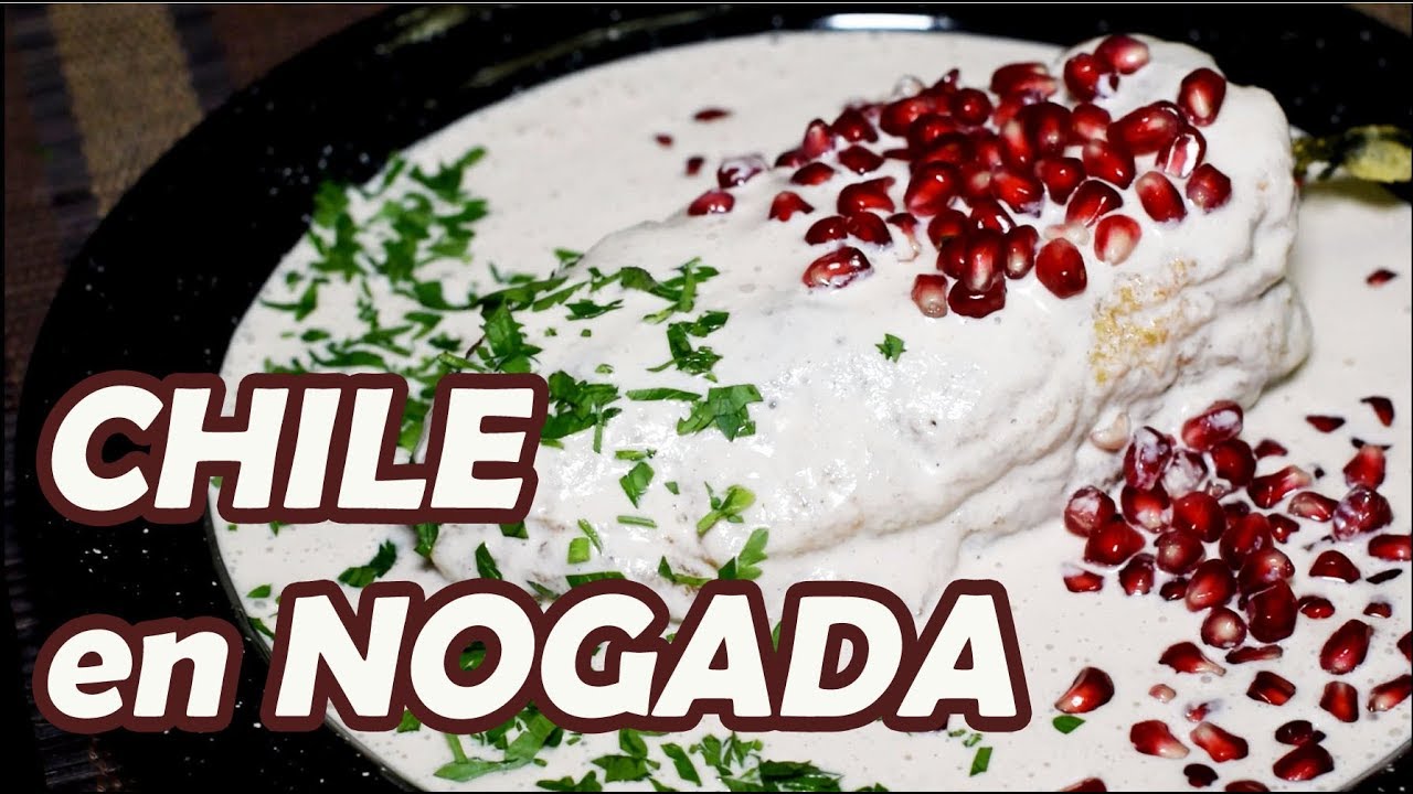 Hagamos CHILES EN NOGADA en casa!!