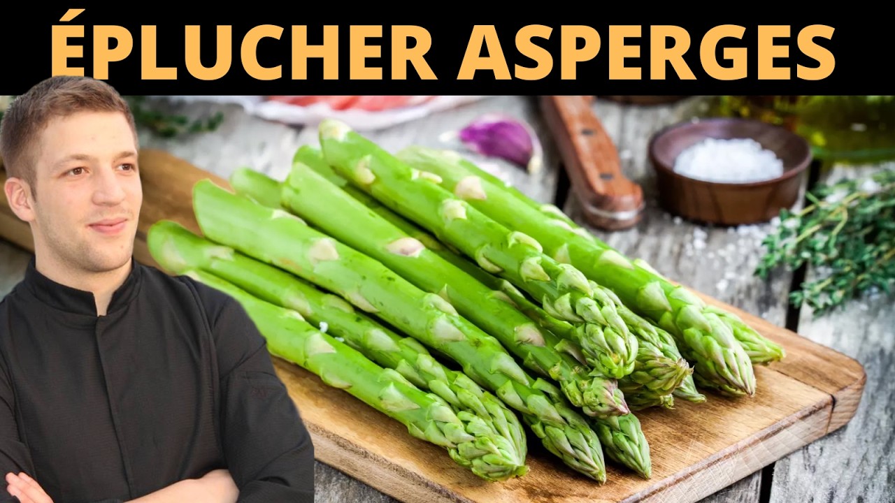 Comment éplucher des asperges vertes