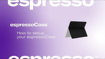 How to setup your espressoCase