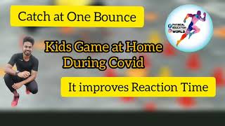 Catch at one Bounce | Kids games during Covid | Indoor Activities for Kids | Recreational Games PE screenshot 1