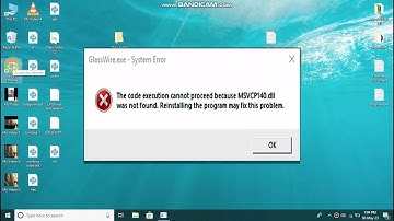 The code execution cannot proceed because MSVCP140.dll was not found