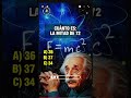 Cuanto saben de matematicas #videoreaccion #curiosidades #reaccion #sabiasque #humor