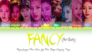 Fancy by Twice [AI Cover Part switch] Color Coded Lyrics 